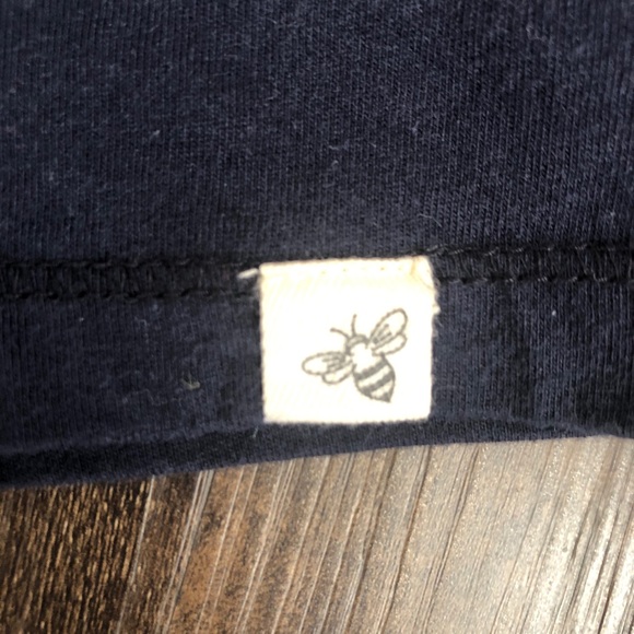 Burt’s Bees navy blue sleeveless top 12months - Picture 3 of 3